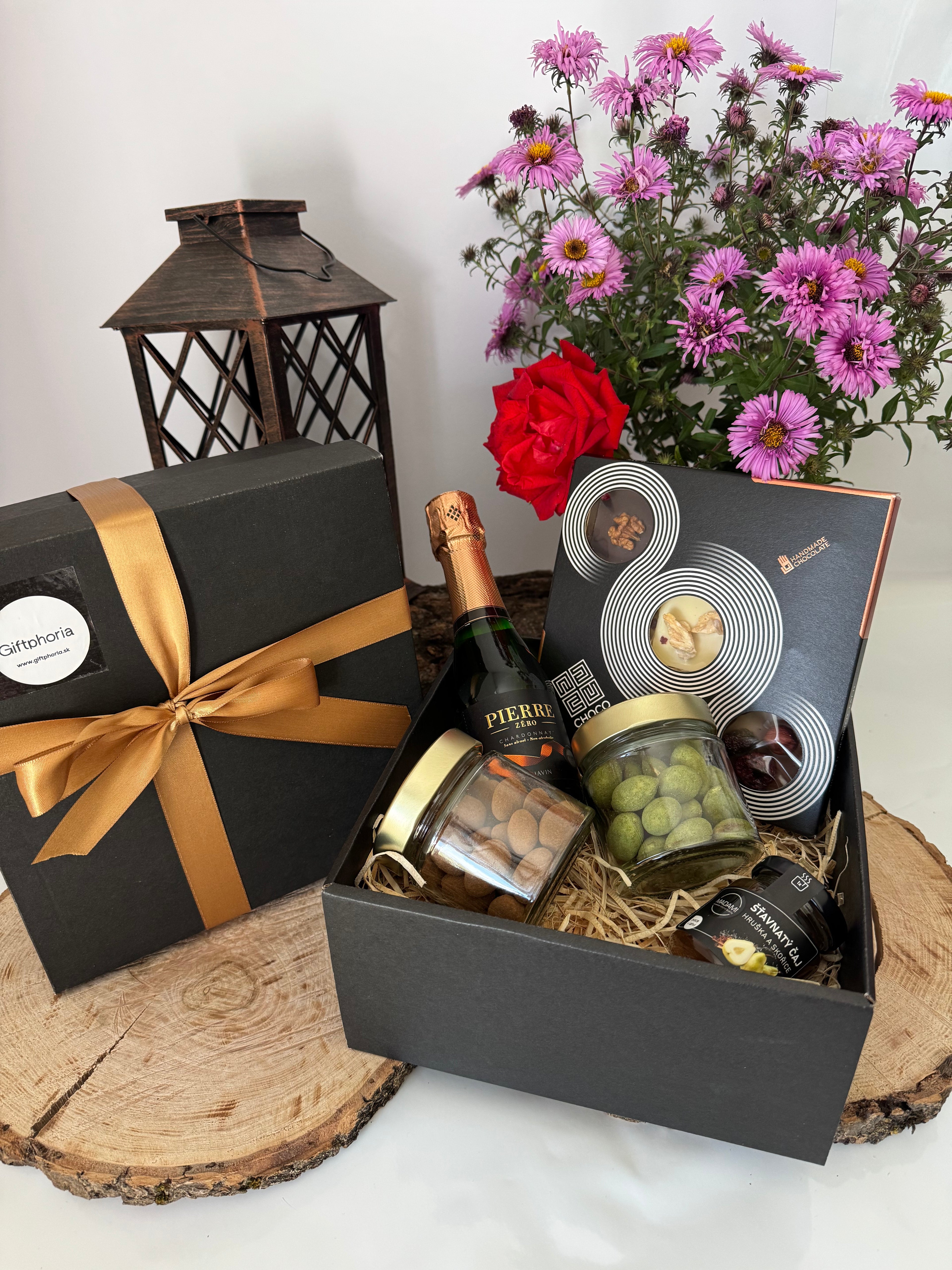 Dárkový box – Čokoláda a Oříšky