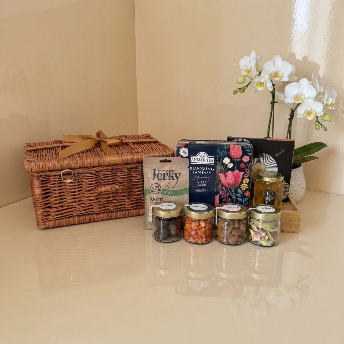 Exkluzivní dárkový koš L - K jubileu