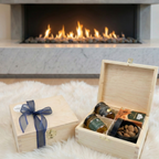 Drevený darčekový box - Afternoon tea