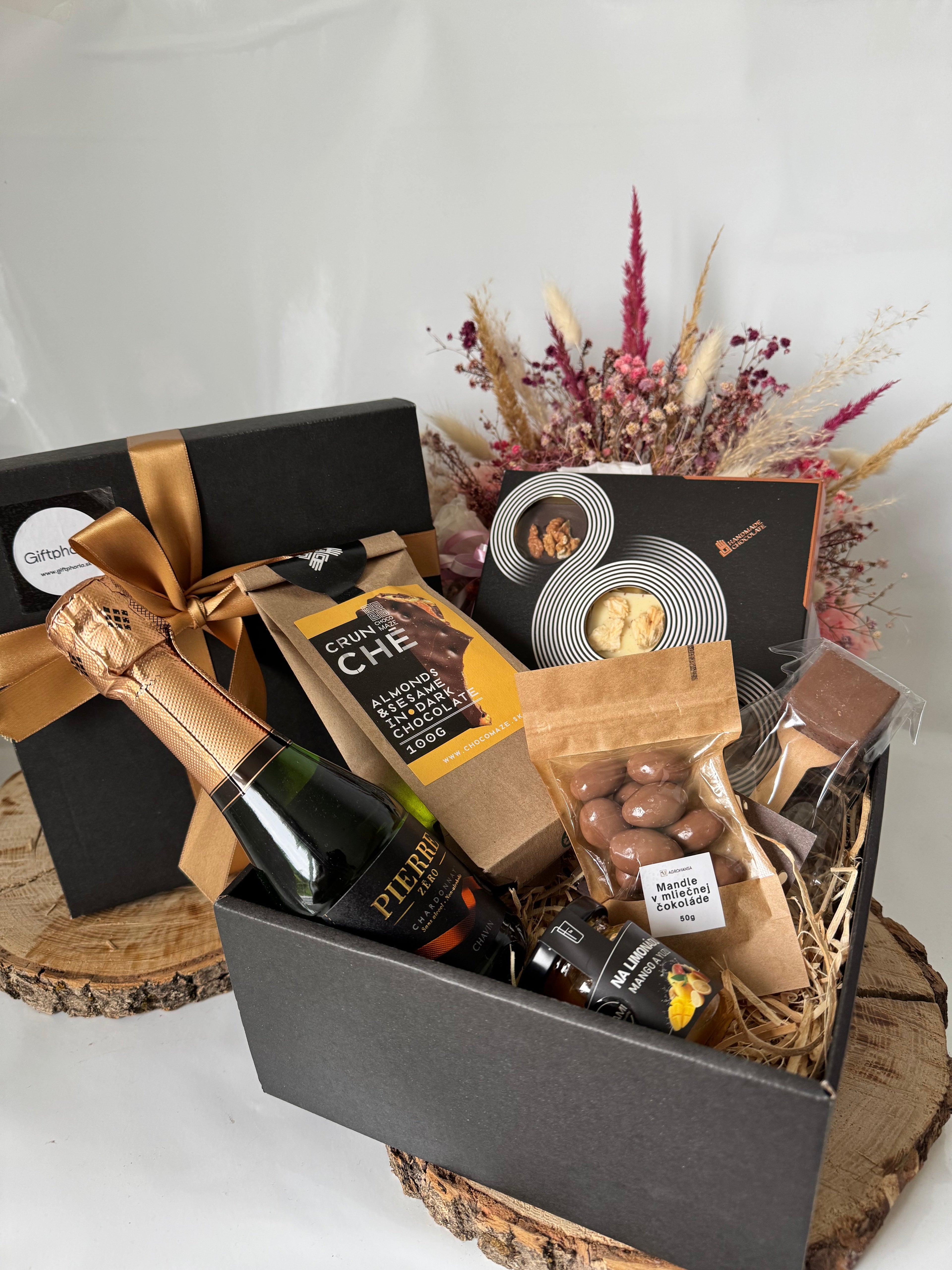 Dárkový box – Čokoláda a Oříšky