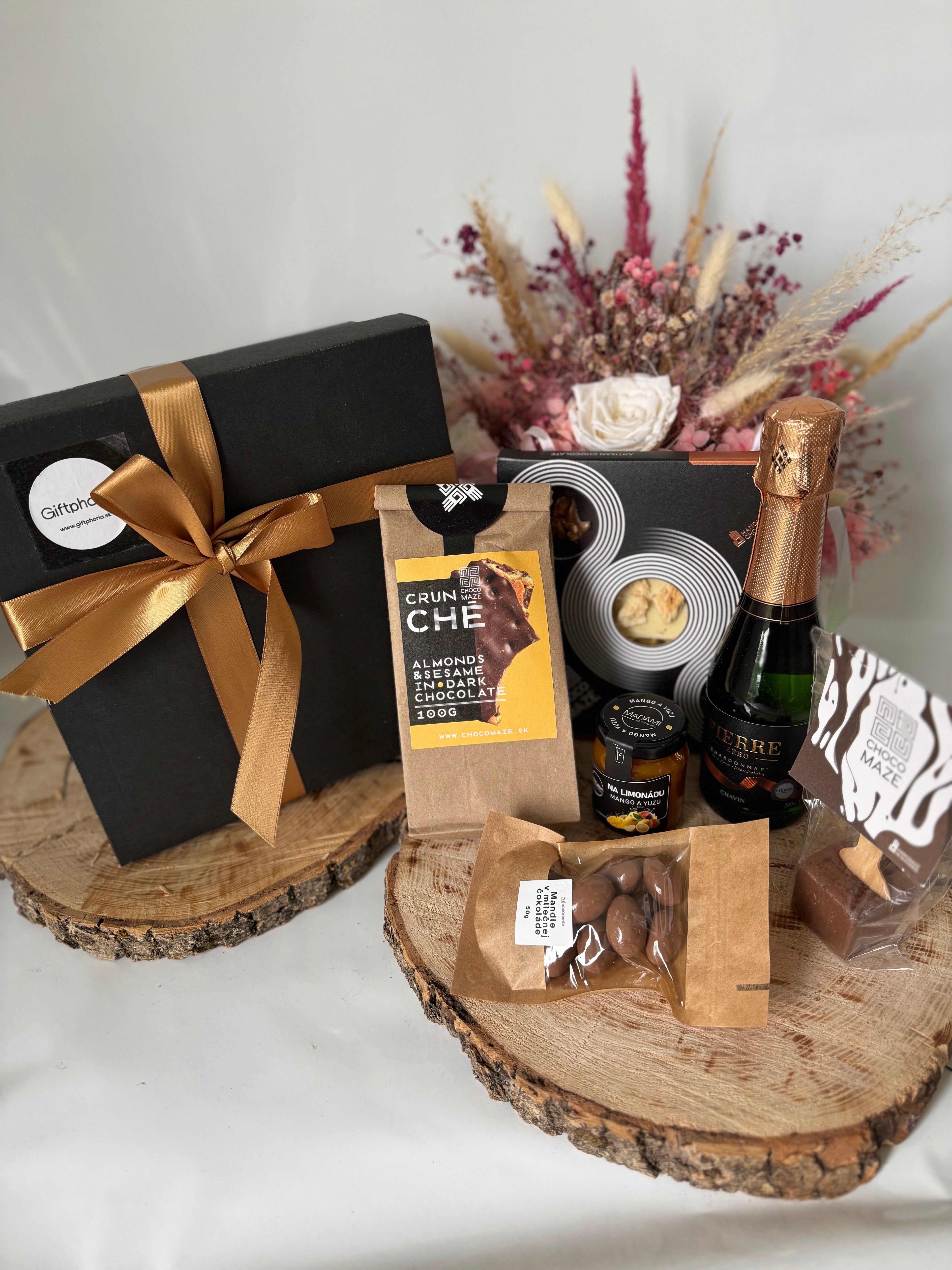 Dárkový box – Čokoláda a Oříšky